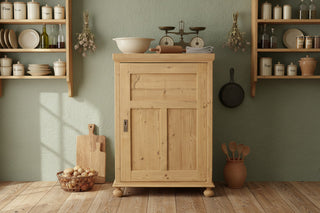 Vintage Pine Shoe Cupboard