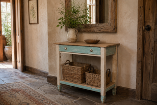 French Pine Side Table