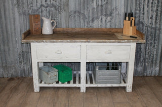 serving table with cheeseboard