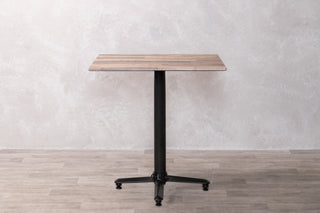 Rustic Maple ISOTOP Table with Slim Table Top