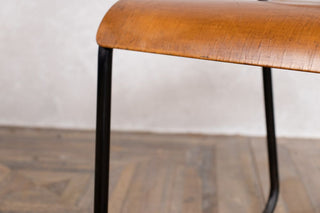 leg of plywood stacking chair