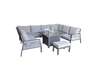 Staunton U Shape Sofa with Gas Fire Pit