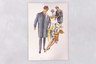 Original 1960’s American Men’s Fashion Tailoring Art Prints