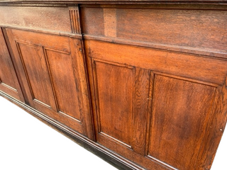 Large Vintage Wooden Bar Counter