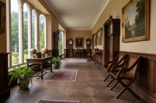 Pair of Gothic Style Hall Chairs