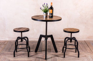 adjustable cafe table
