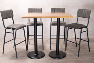aged-pine-cafe-bar-table-range-rectangle-round-bases