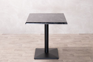 Alcantara Black Café Table