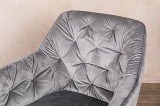 amalfi grey dining chair