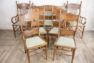 american arts and crafts 7 piece suite