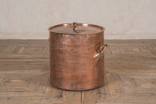 antique copper pot