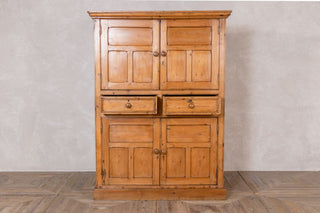 antique-pine-housekeepers-cupboard-open