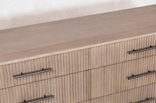 Ashfield Ribbed Six Drawer Dresser