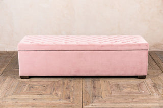 baby pink storage chest