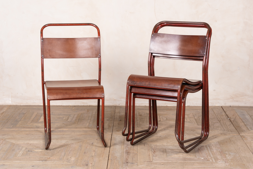 Bakelite Vintage Stacking Chairs | Peppermill Interiors