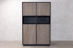 Black Frame Bar Cabinet