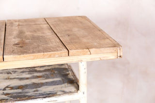 Slim Poseur Table With Shelf