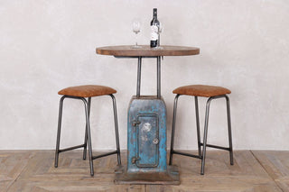 industrial poseur bar table