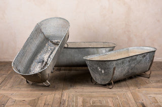galvanised beer bath