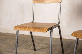 Battersea School Style Stackable Cafe Chair