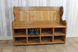 bench with shoe rack