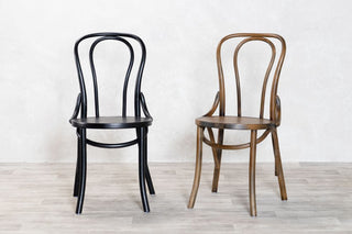 black-and-brown-bentwood-chairs