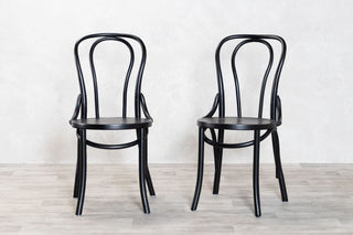 black-bentwood-chairs