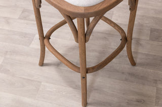 bentwood-upholstered-stool-cream-frame 