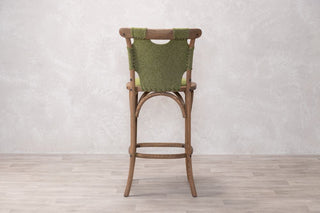 bentwood-upholstered-stool-green-rear