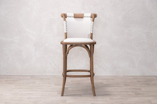 bentwood-upholstered-cream-stool-front 