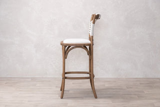 bentwood-upholstered-stool-cream-side