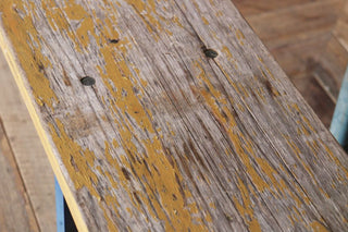 vintage wooden and metal furniture