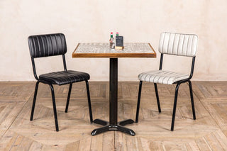 ceramic top restaurant bistro table