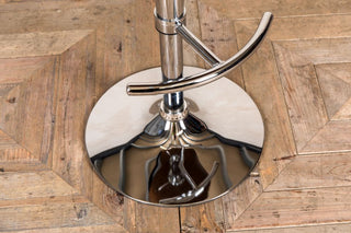 black adjustable bar stools