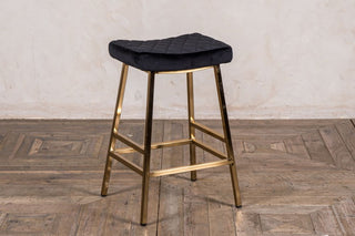 black and gold stool