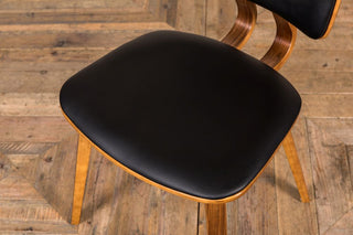 black dining chair