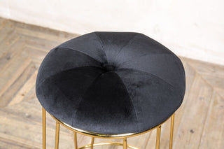black velvet seat pad