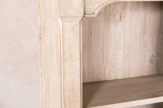 bleached pine bookcase