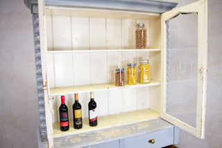 Victorian Pine Painted Kitchen Dresser