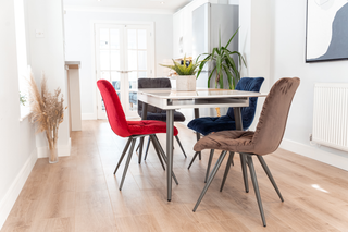 neutral dining chairs