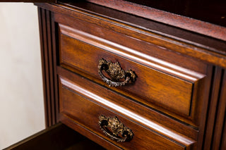 bookcase with drawers