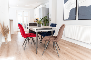 neutral dining chairs