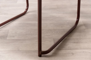 vintage-burgundy-stacking-chairs-leg