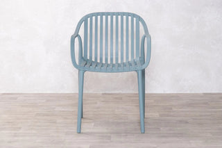 California Garden Outdoor Ochre Café Table Set with California Chairs