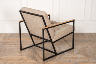 cashmere leather chair