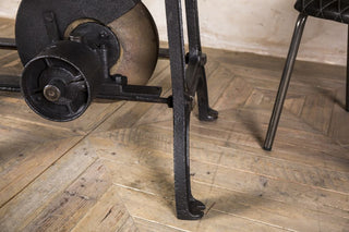 cast iron dining table