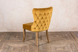 chamonix button back side chair