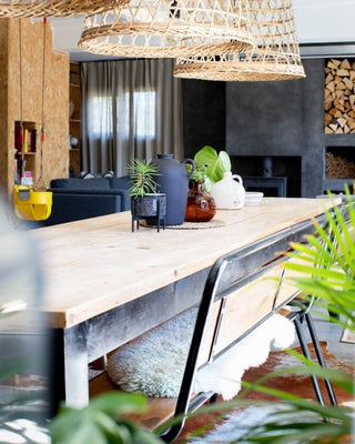 Photo Credit: @lomabeachhouse - chelsea backed bench at beach house