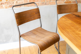 gunmetal-frame-stools-in-kitchen