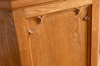 1930s-solid-oak-church-pulpit-close-up